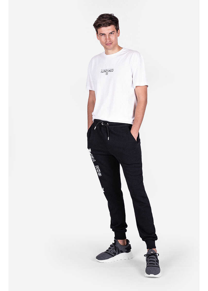 Tricouri Les Hommes Community UHT251 Czarny Femei (BM 8632704) 2