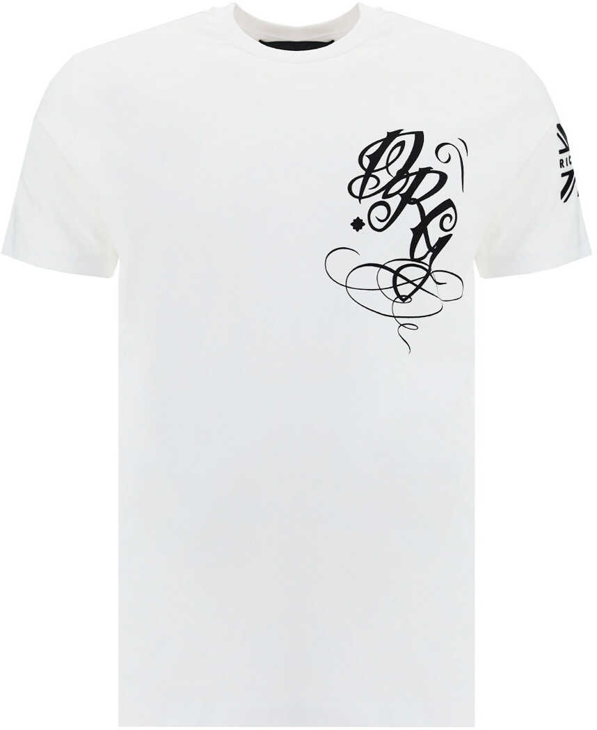 John Richmond x Dark Polo Gang T-Shirt RMA21299TS OFF WHITE