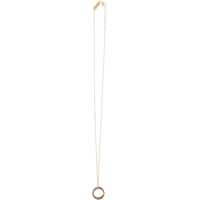 Coliere Necklace With Numeric Logo Ring Femei
