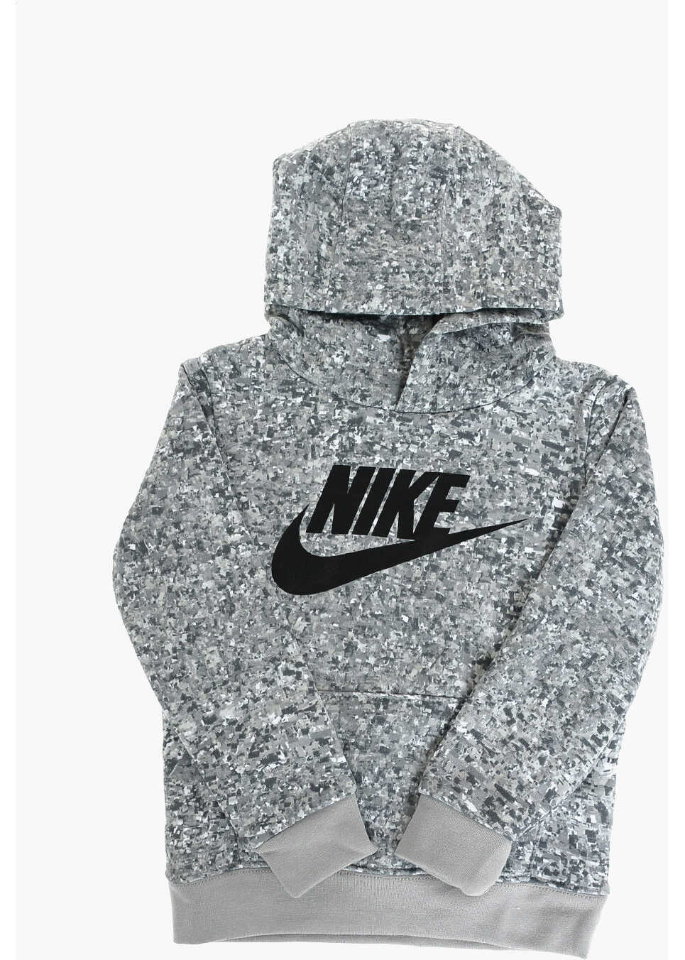 Nike Hoodie Camouflage Sweatshirt Gray
