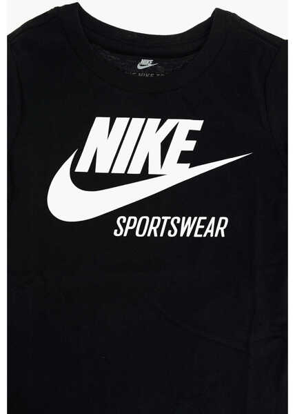 Tricouri Nike Printed T-Shirt Black Baieti (BM 8634339) 2