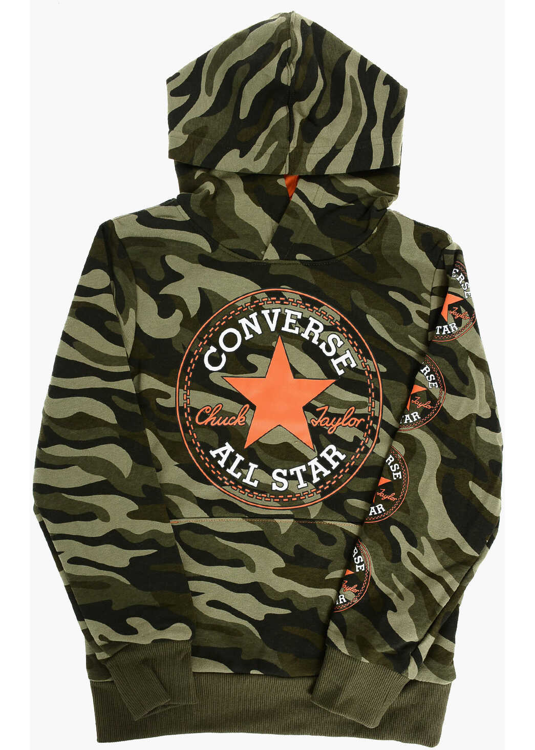Converse Hoodie Camouflage Sweatshirt Multicolor