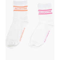 Sosete Contrastig Striped 2 Pair Of Socks Set Femei