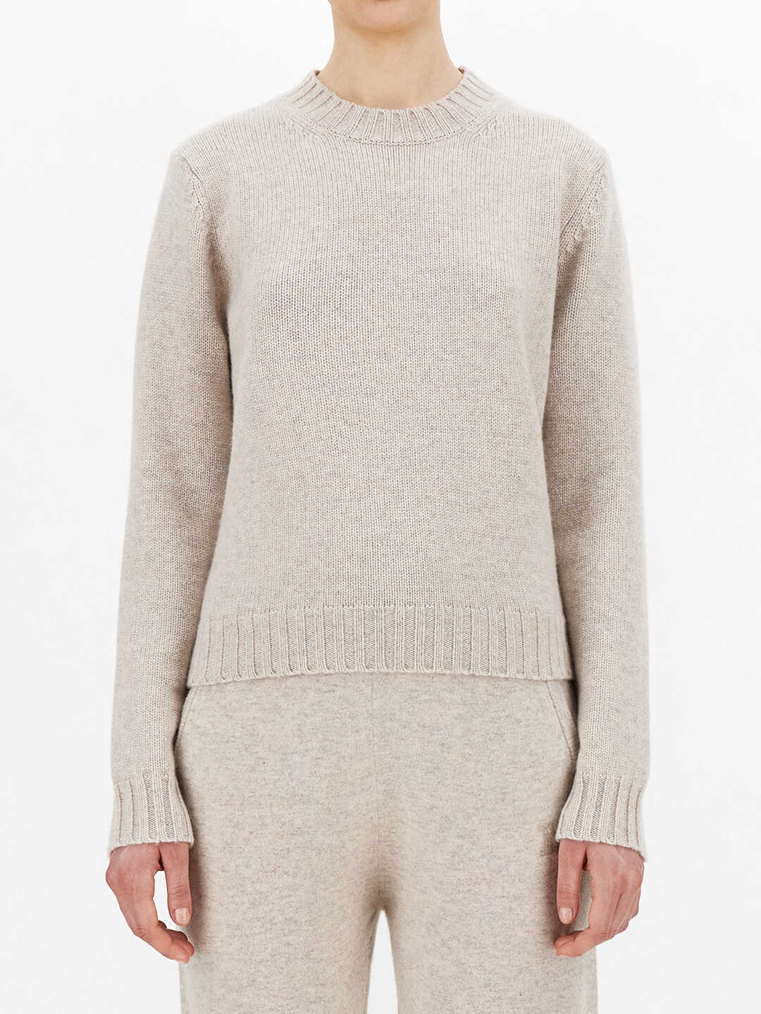 Max Mara Lodi Sweater In Wool And Cashmere 13661313600 12110 Beige