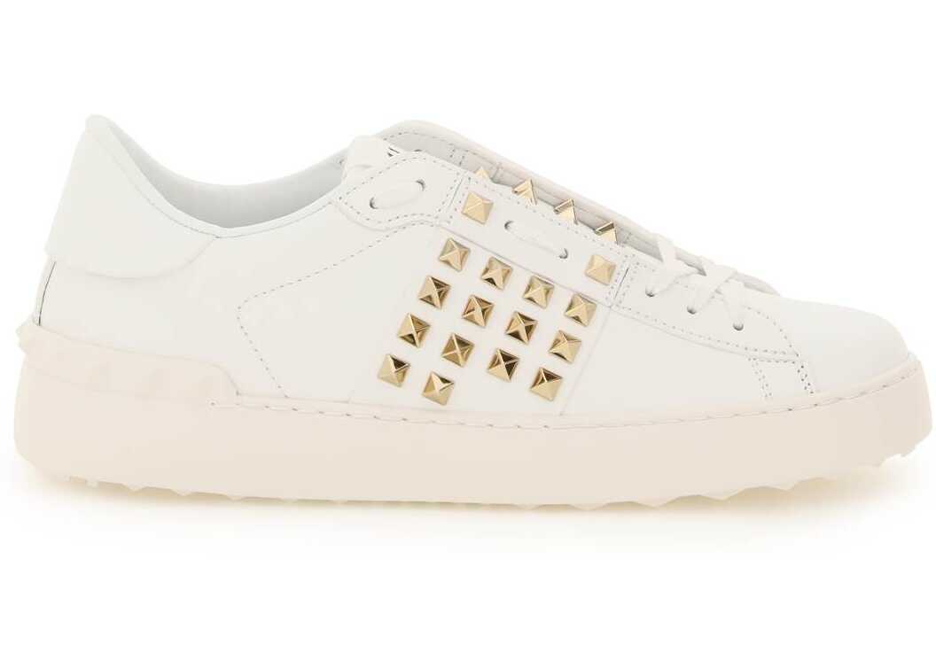 Valentino Garavani Rockstud Untitled Sneakers BIANCO PLATINO BIANCO