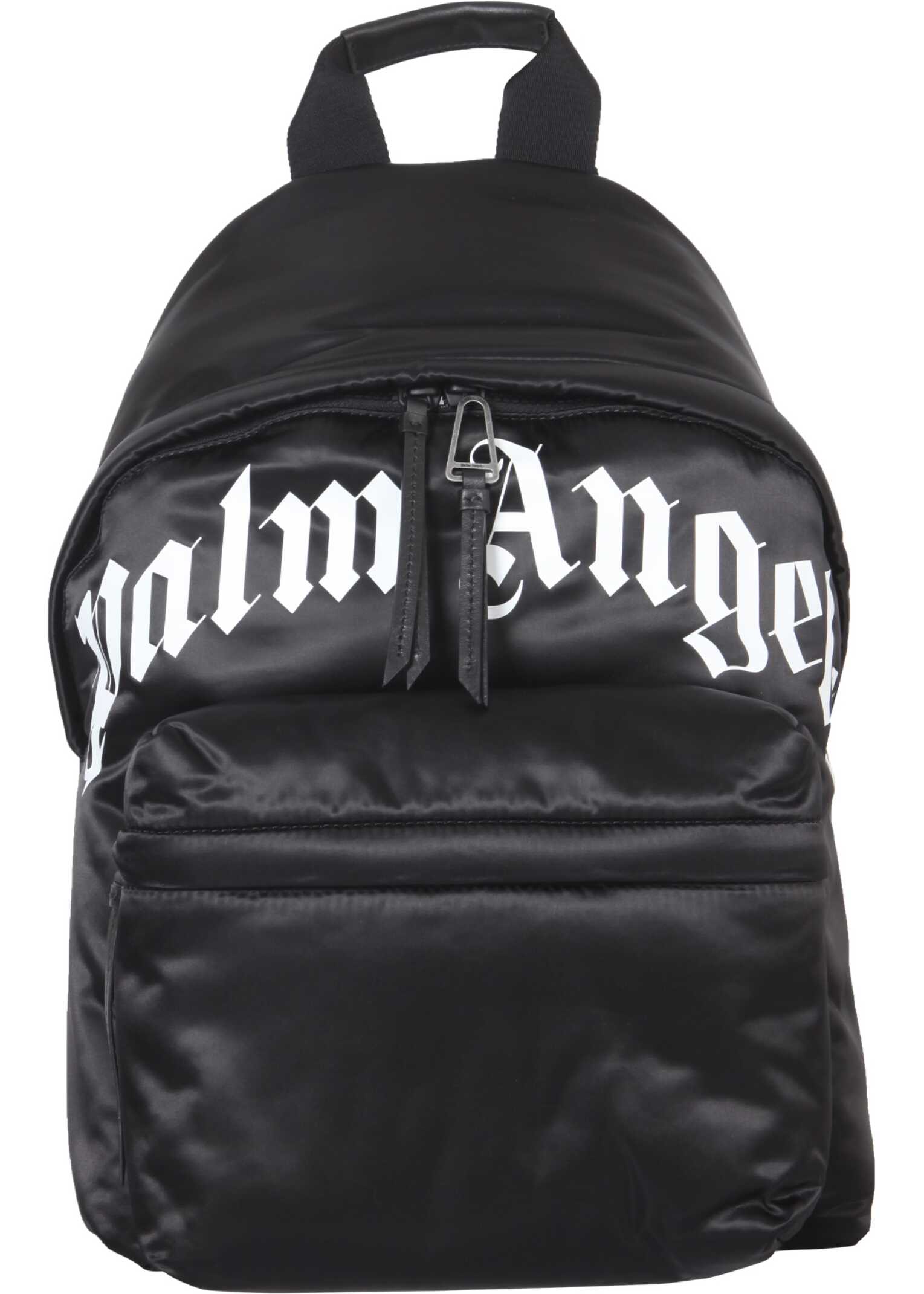 Palm Angels Curved Logo Backpack PMNB012_F21LEA0011001 BLACK