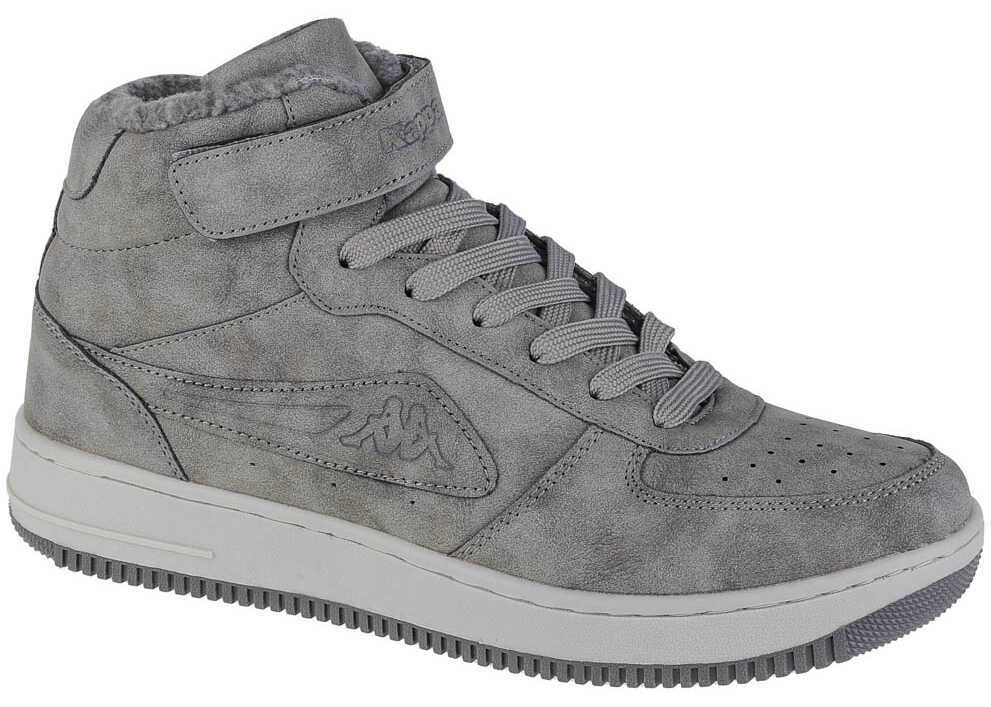 Sneakers Kappa Bash Mid Fur Grey Femei (BM 8636763) 2