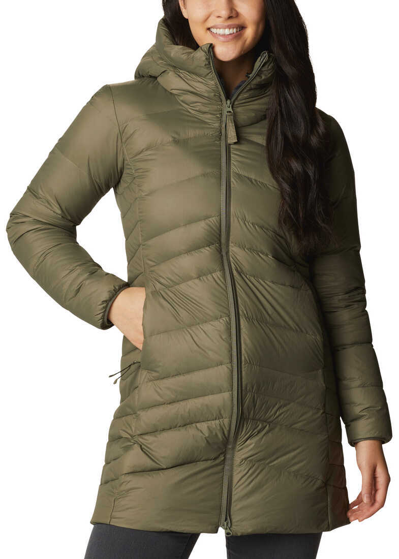 Ambiguity Speed ​​up Out of date Geci de iarna Columbia Autumn Park Down Mid Jacket Green Femei (BM8636997)  - Boutique Mall Romania
