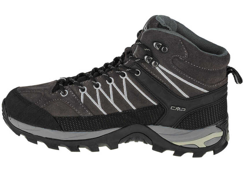 Incaltaminte trekking CMP Rigel Mid Grey Barbati (BM 8637072) 3