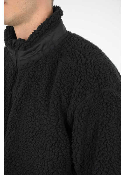 Jachete Converse Turtleneck Counter Climate Sherpa Jacket Black Barbati (BM 8637327) 4