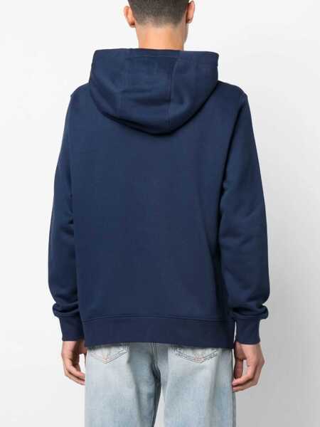 Bluze de trening Nike Logo Embroidered Hoodie Sweatshirt Blue Barbati (BM 8637336) 4