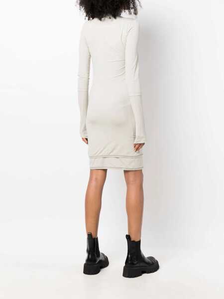 Rochii casual Off-White High Neck Dress GREY Femei (BM 8639136) 4