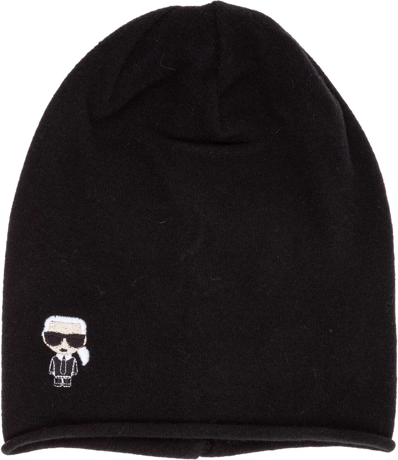 Karl Lagerfeld Beanie Hat K/Ikonik 805601 512320 Black