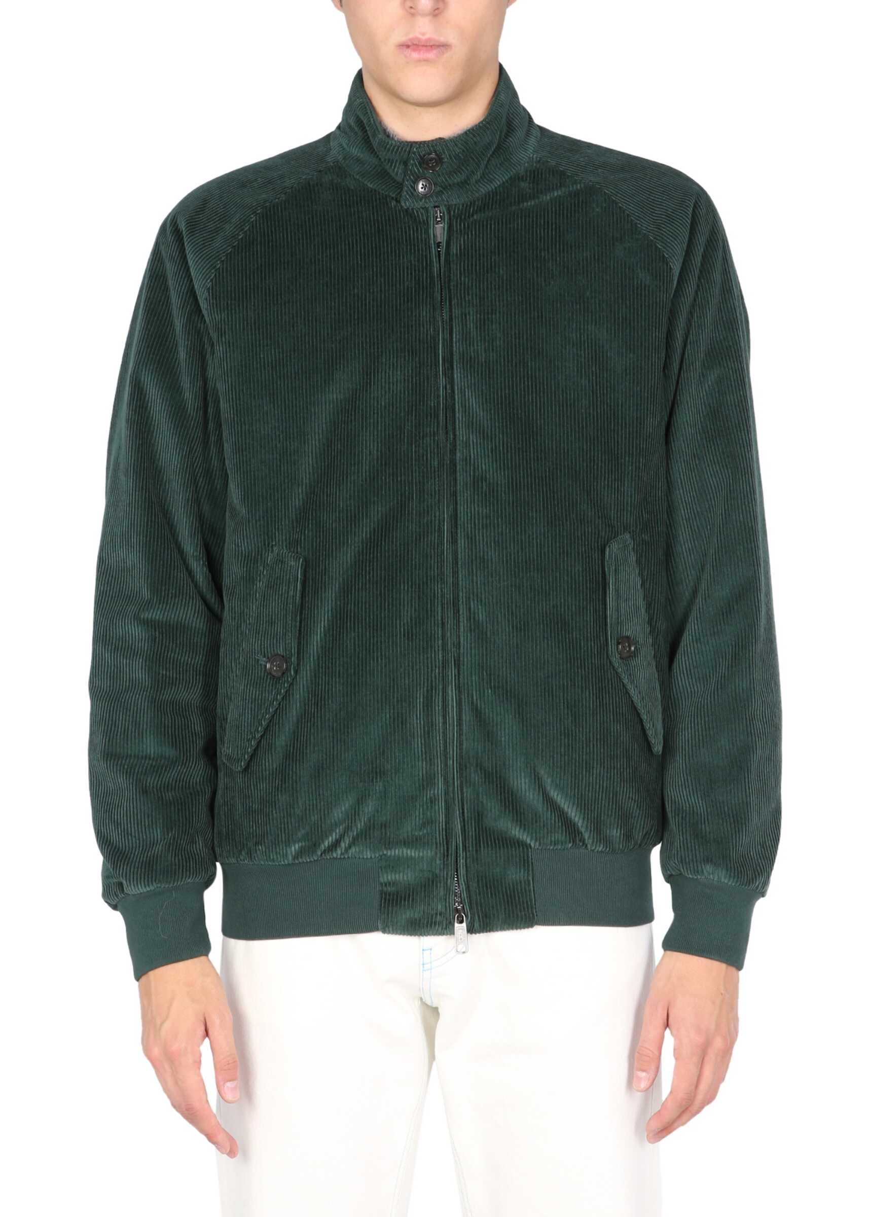 Baracuta "G9 Classic Cord" Jacket BRCPS0801_UT24916514 GREEN