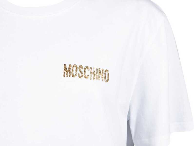 Tricouri Moschino T-shirt ZJ0714 White Barbati (BM 8641338) 3