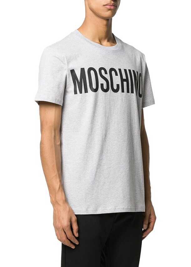 Tricouri Moschino T-shirt ZA0705 Grey Barbati (BM 8641827) 2