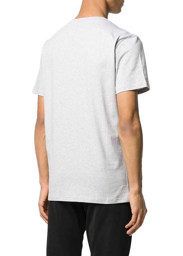 Tricouri Moschino T-shirt ZA0705 Grey Barbati (BM 8641827) 3
