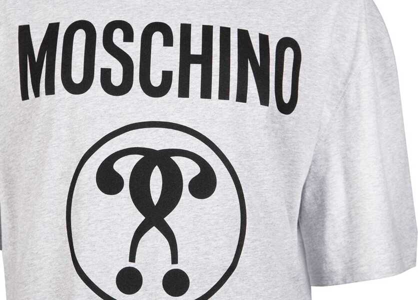 Tricouri Moschino Milano T-shirt ZA0713 Grey Barbati (BM 8641833) 3