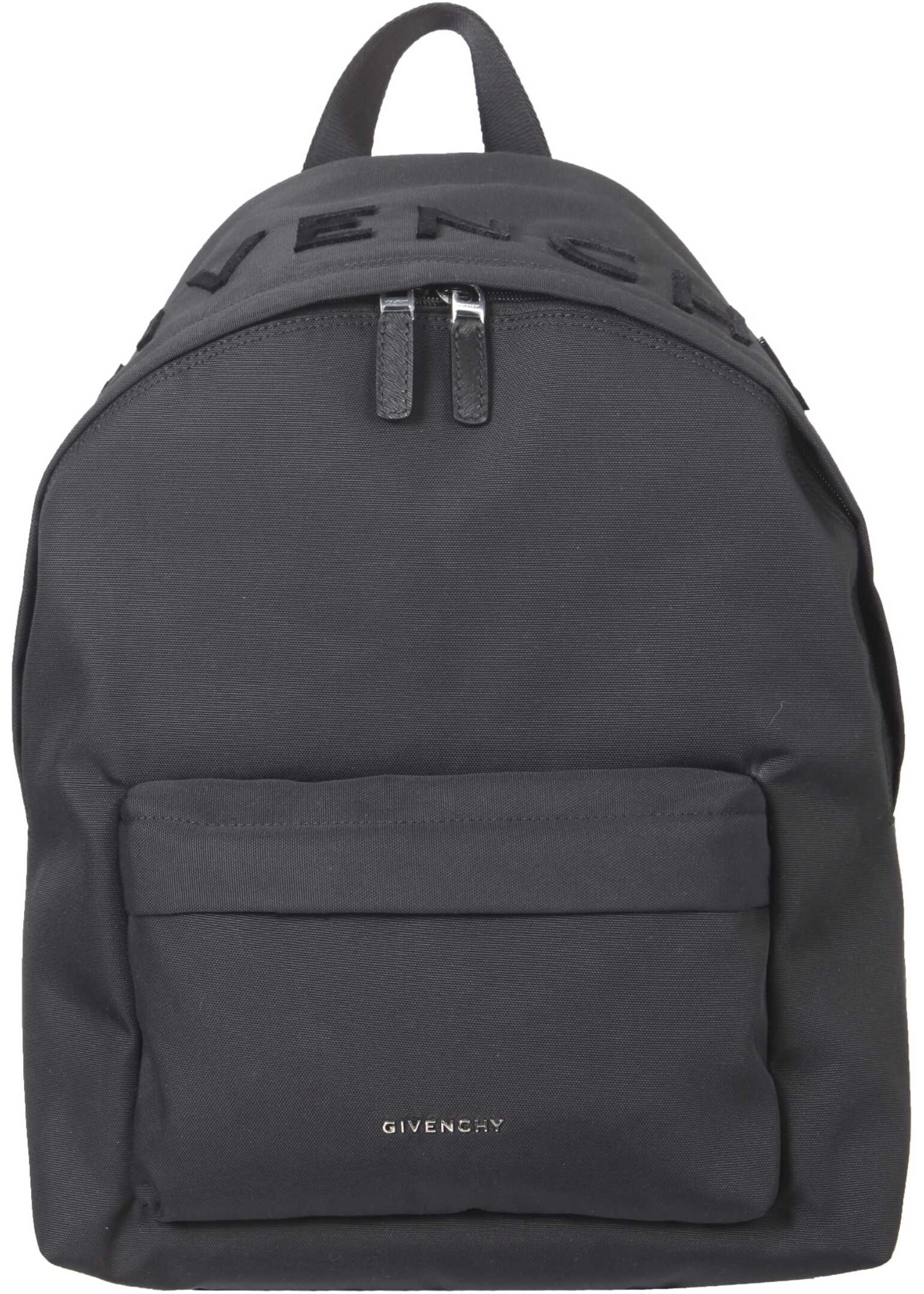 Givenchy Essentiel U Canvas Backpack BK508HK1BL_001 BLACK