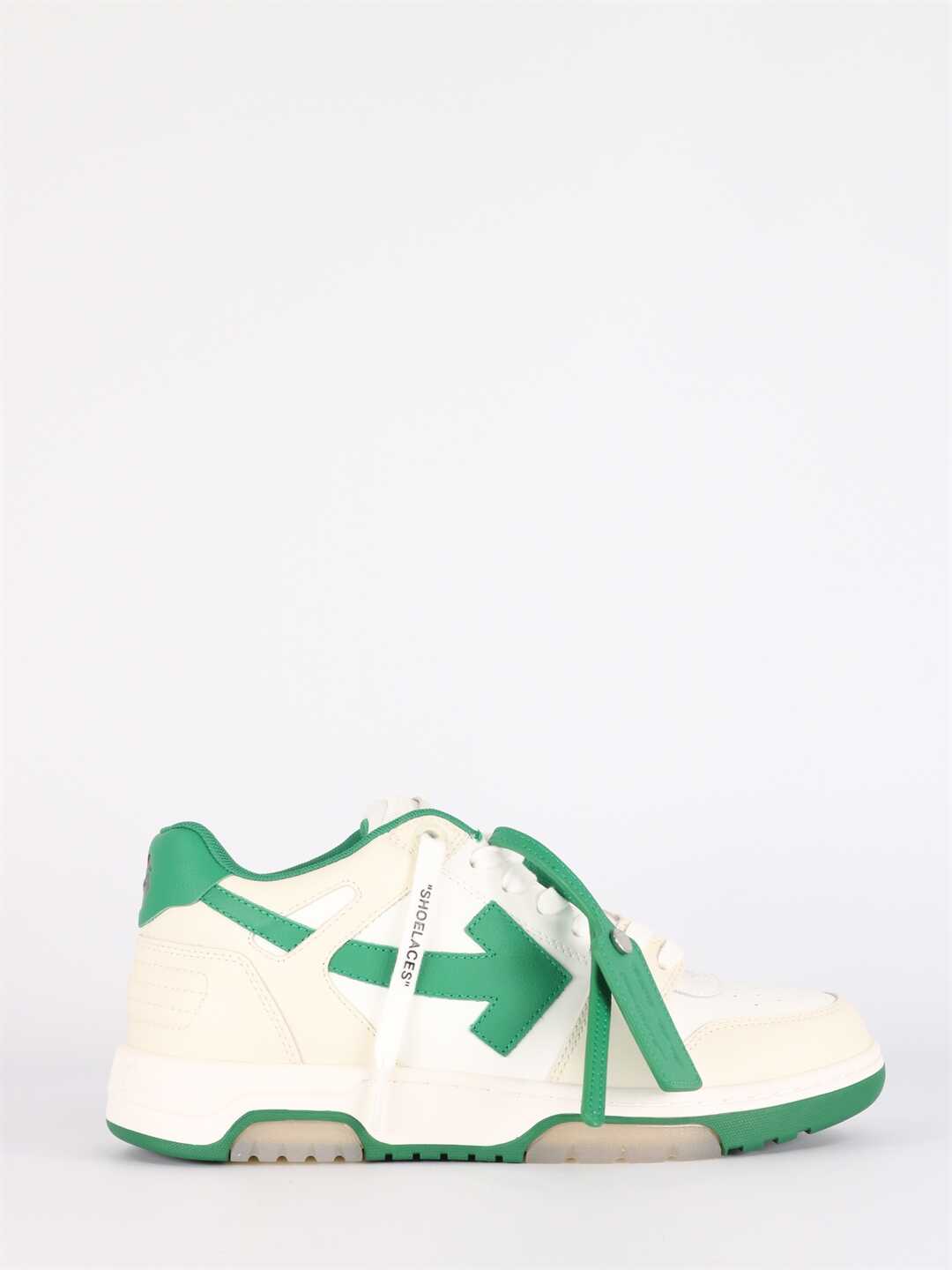 Off-White Out Of Office Sneakers OMIA189F21LEA001 Green