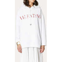 Hanorace Valentino Sweatshirt In Jersey And Heavy Lace Femei