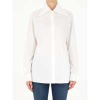 Camasi elegante Valentino Shirt With Double Collar Femei