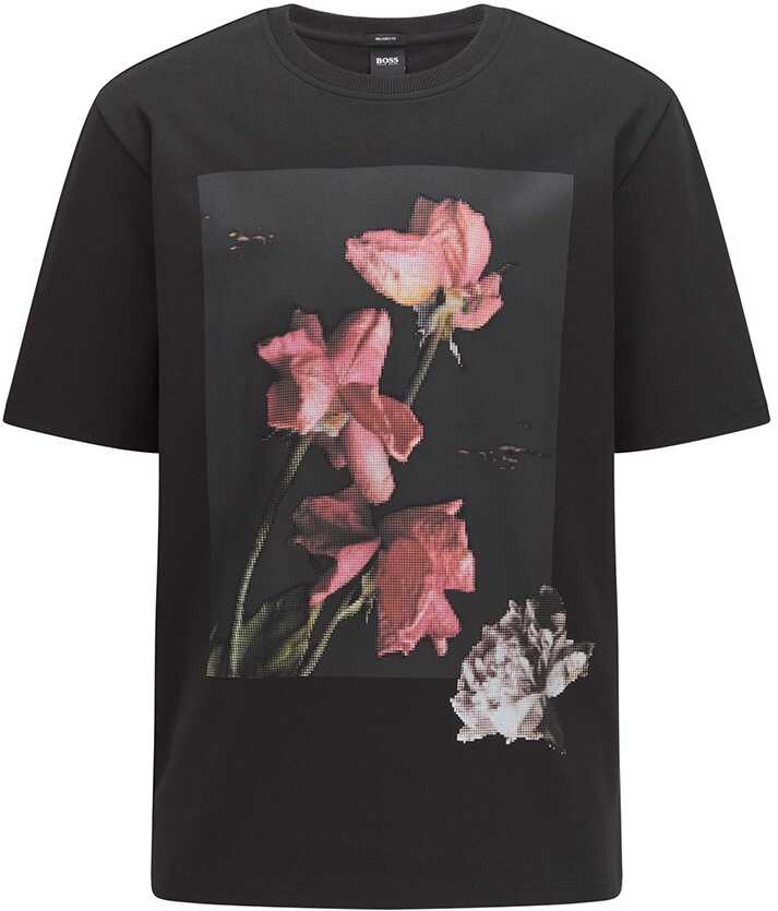 BOSS Hugo Boss T-shirt TFlower 50460612 Black