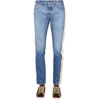 Blugi drepti Jeans With Side Band Barbati