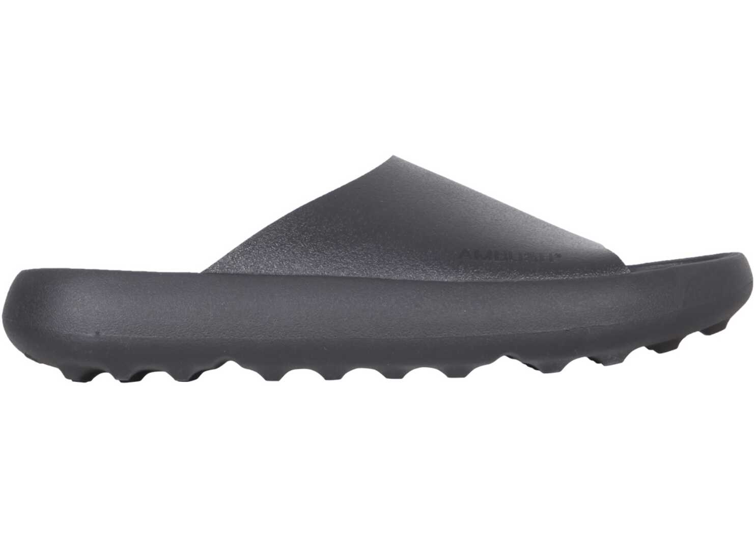 AMBUSH Rubber Slide Sandals BLACK