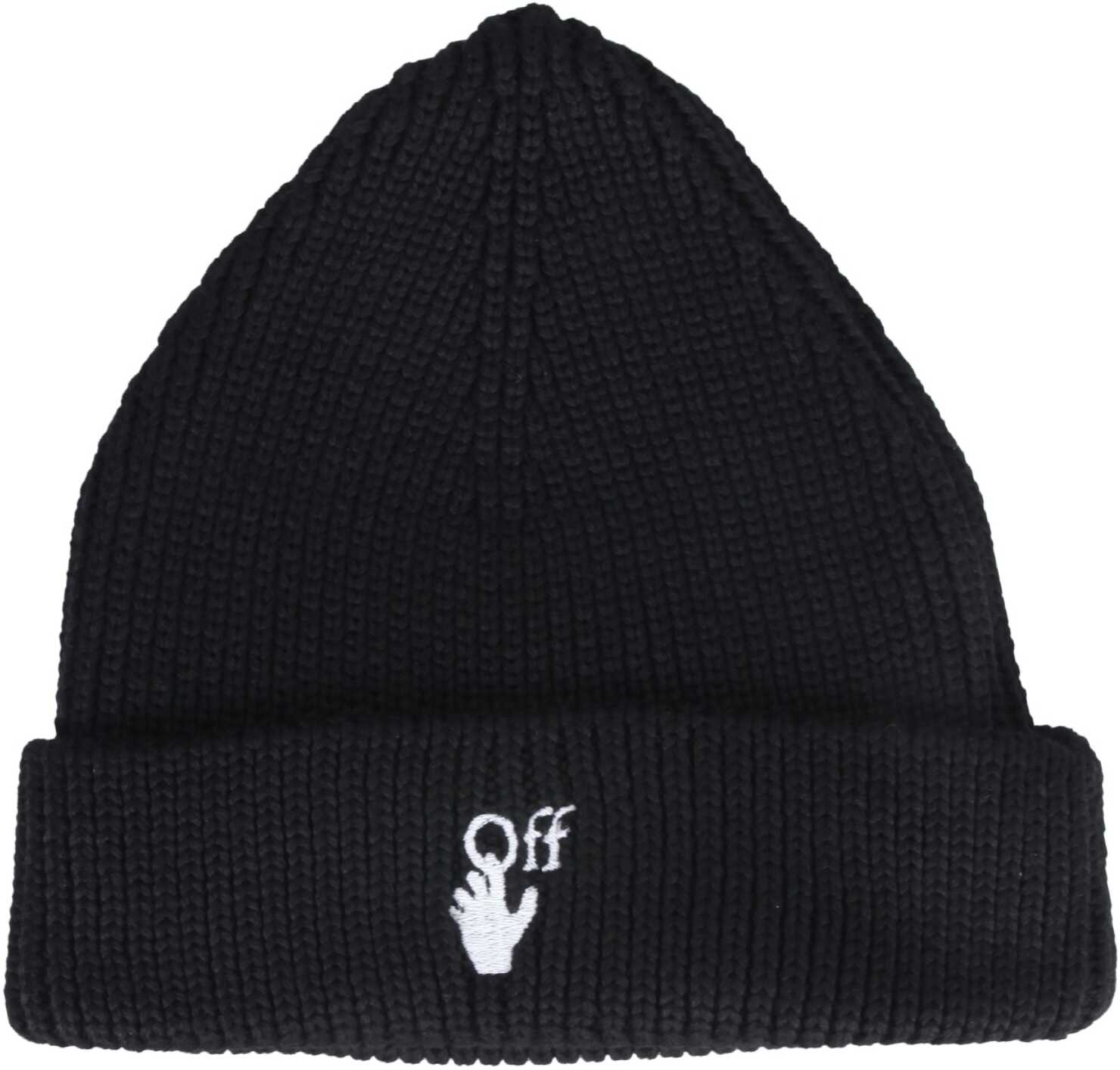 Off-White Hand Off Hat OMLC016_F21KNI0011001 BLACK