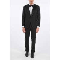Costume Peak Lapel Leader Smoking With Welt Pockets Barbati