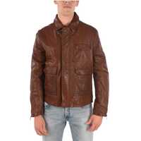 Geci de piele Leather L-Luc Jacket Barbati