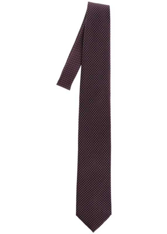 Ermenegildo Zegna Ez Tailoring Silk Tie Violet