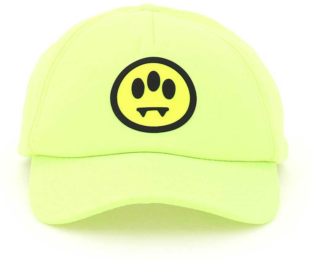 BARROW Baseball Cap With Logo 026676 GIALLO FLUO