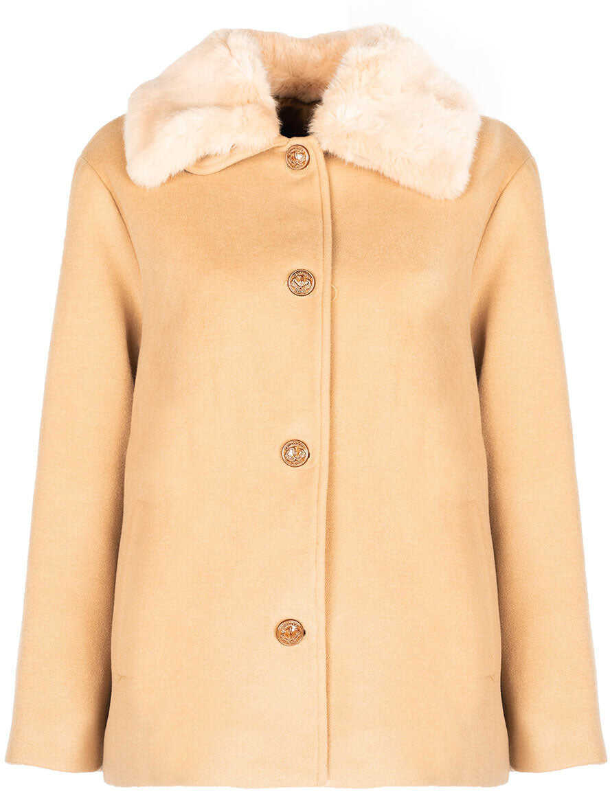 Paltoane Trussardi Little Coat 56S00245 Piaskowy Femei (BM 8651538) 2