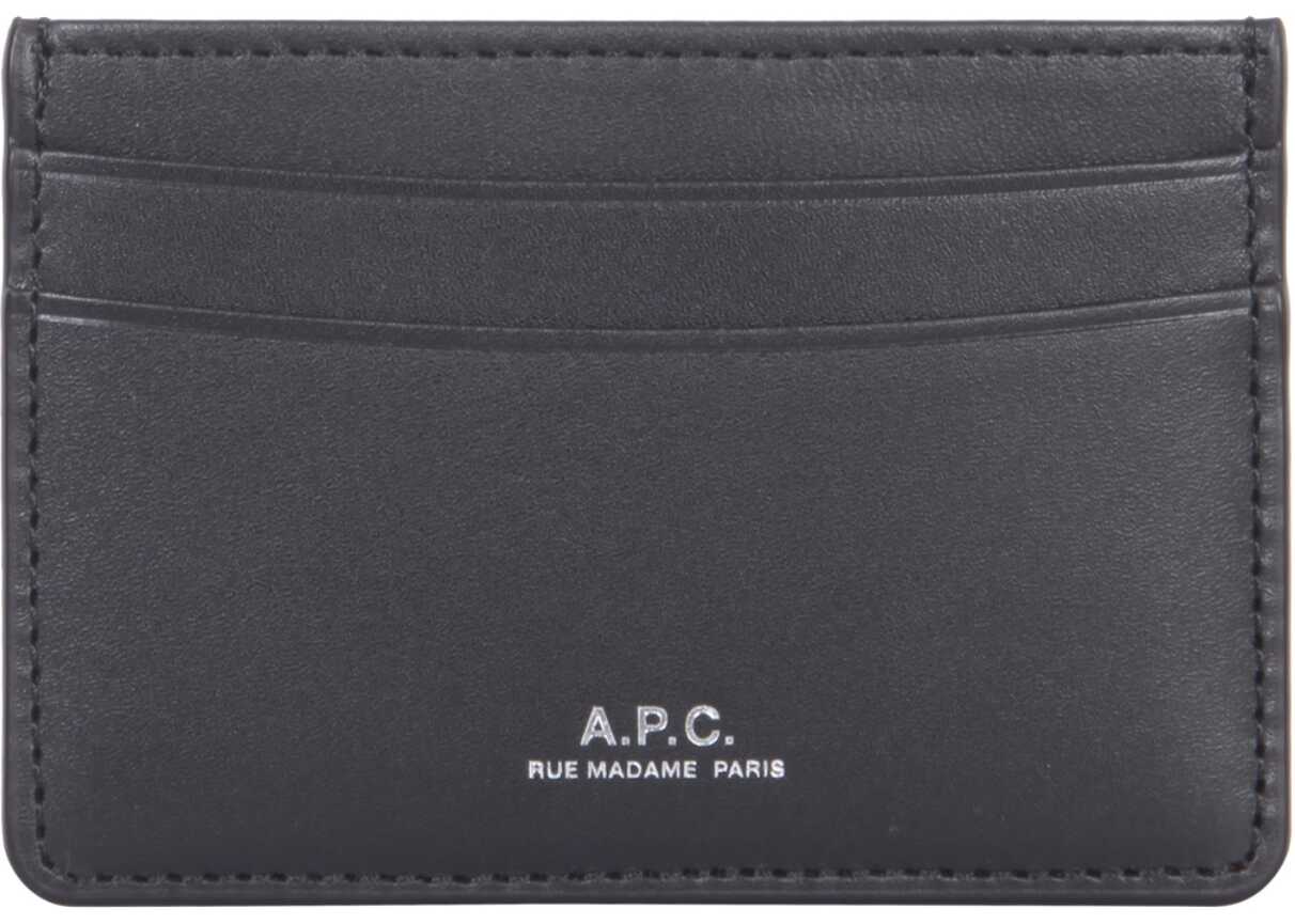 A.P.C. Andre Card Holder PXAWVH63028_LZZ BLACK