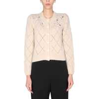 Cardigane "Floral Argyle" Cardigan Femei
