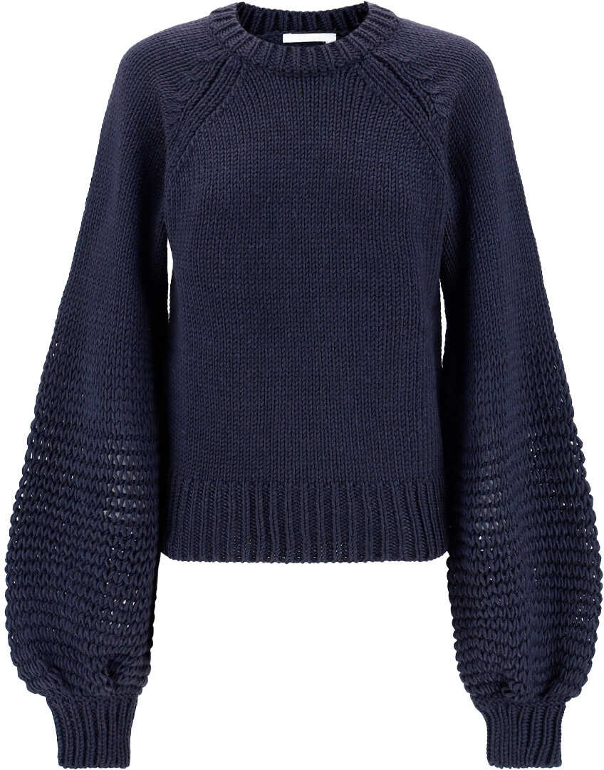 Chloe Chloé Sweater CHC21WMP05590 NAVY