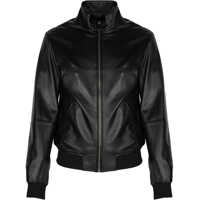 Geci de piele Leather Bomber 52S00450 Barbati