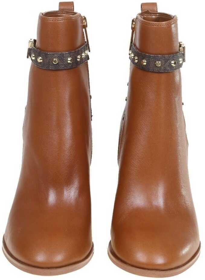 Botine Michael Kors Farrah Bootie Leather/Astro Studs  40F1FHHE1L Black Femei (BM 8658600) 3