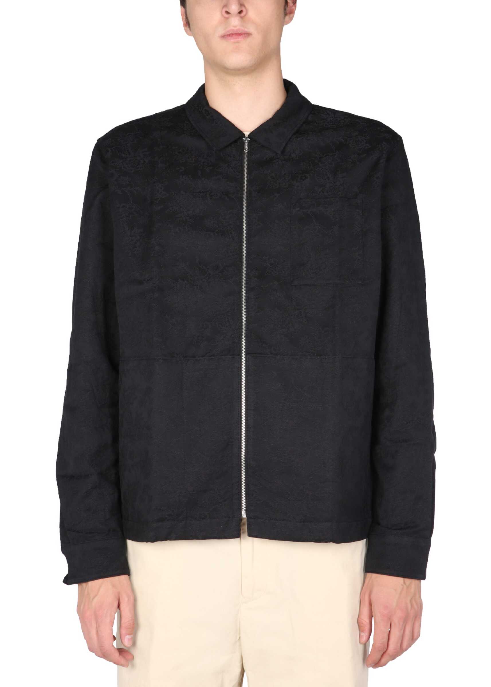 YMC "Bowie" Shirt Jacket P2RAO_Y021BLACK BLACK