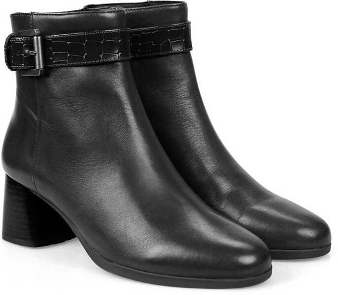 Papuci Geox Calinda D04EFH Czarny Femei (BM 8660334) 2