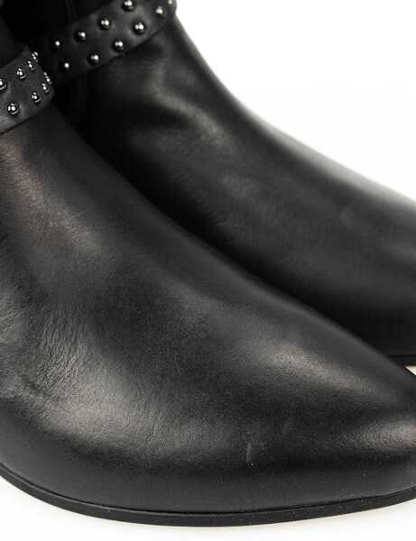 Papuci Geox Peython D04HLD000CL Czarny Femei (BM 8660340) 5