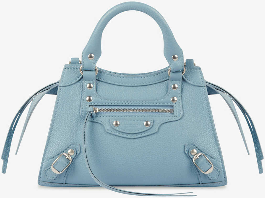 Balenciaga Neo Classic Top Handle Mini Bag 638524 15Y4Y Light blue