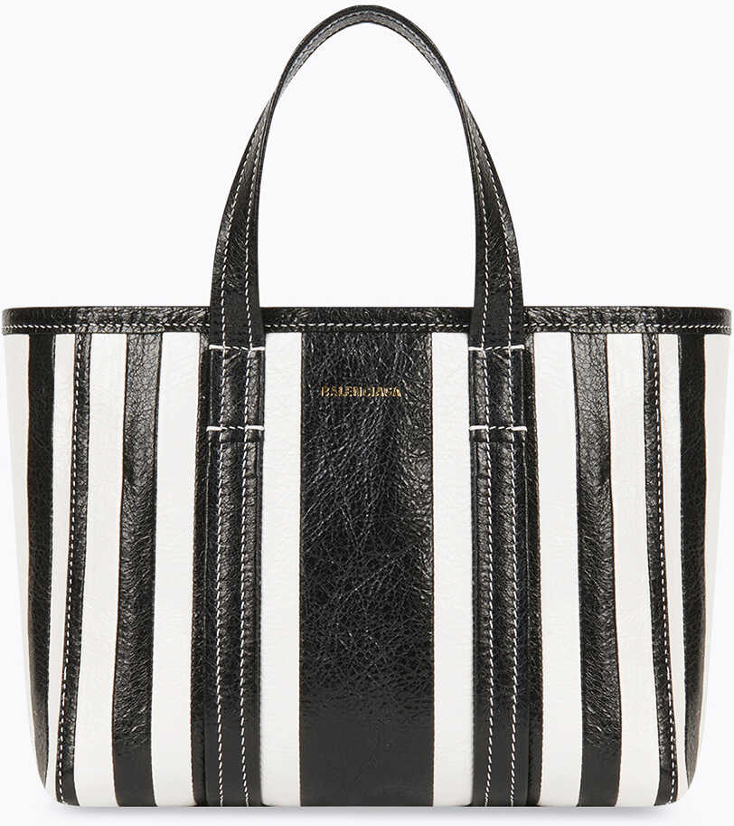 Balenciaga East-West Small Shopper Bag 671404 1VGAN Black