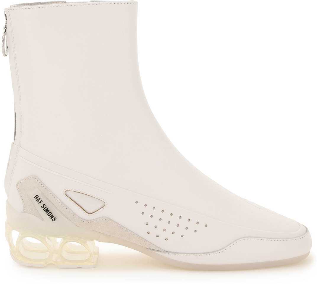 Raf Simons Cycloid-4 Ankle Boots WHITE b-mall.ro