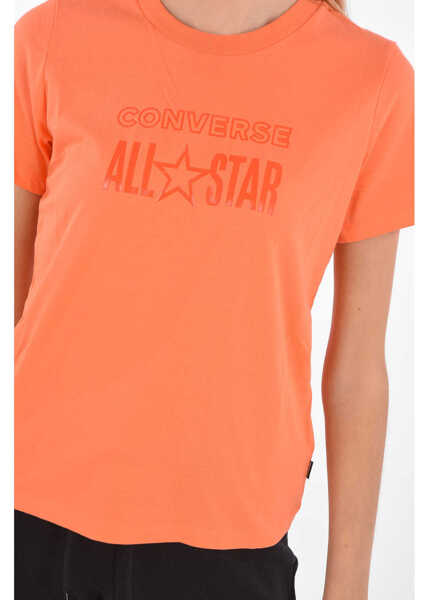 Tricouri Converse Printed T-Shirt Pink Femei (BM 8663415) 3