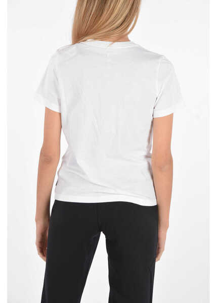 Tricouri Converse All Star Printed T-Shirt White Femei (BM 8664012) 2