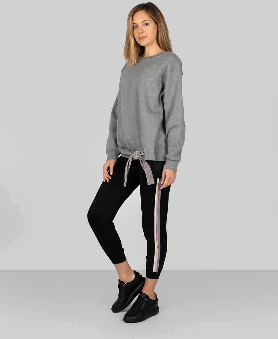 Pantaloni casual Trussardi 44P00019 Czarny Barbati (BM 8665992) 5