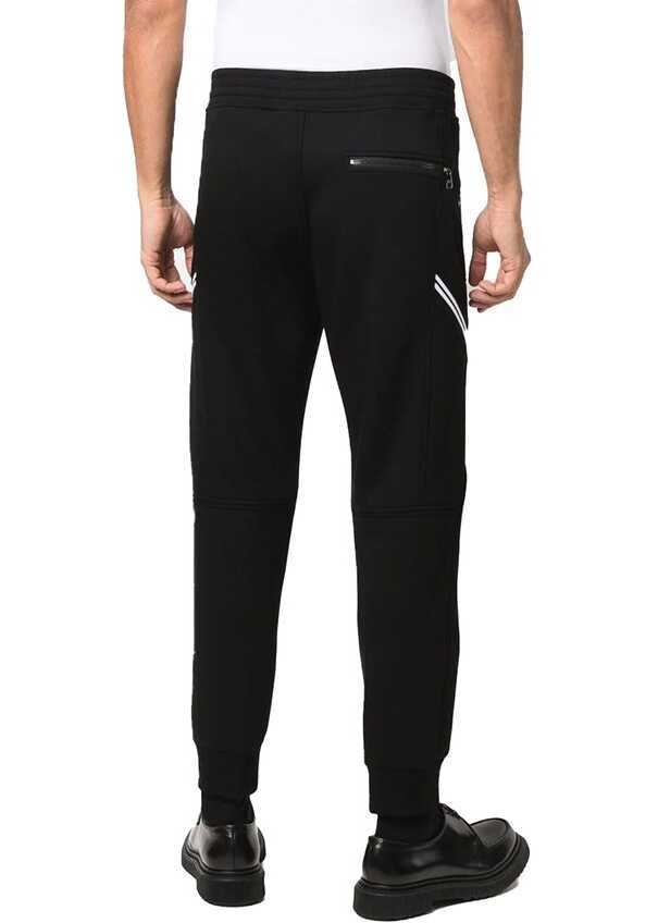 Pantaloni de trening Neil Barrett Sweatpants BJP009A Black Barbati (BM 8667933) 2